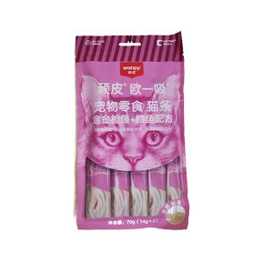بستنی گربه ونپی با طعم ماهی تن و ماهی کاد سایت نبات پت دات کام.