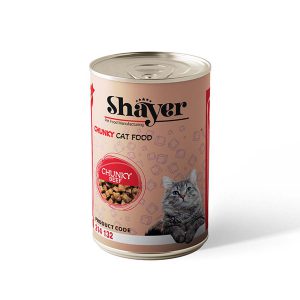 جانک گربه گوشت شایر ۴۰۰ گرمی